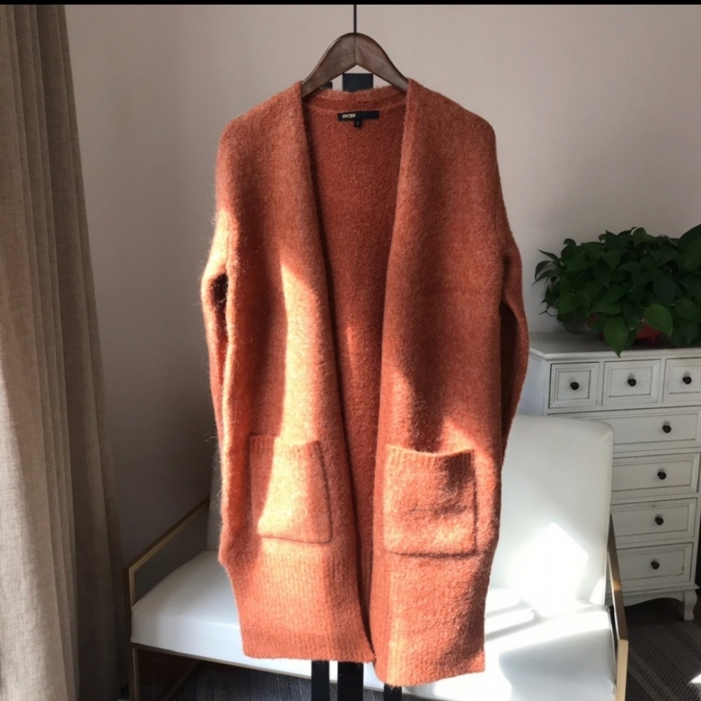 Barely worn maje sweater coat